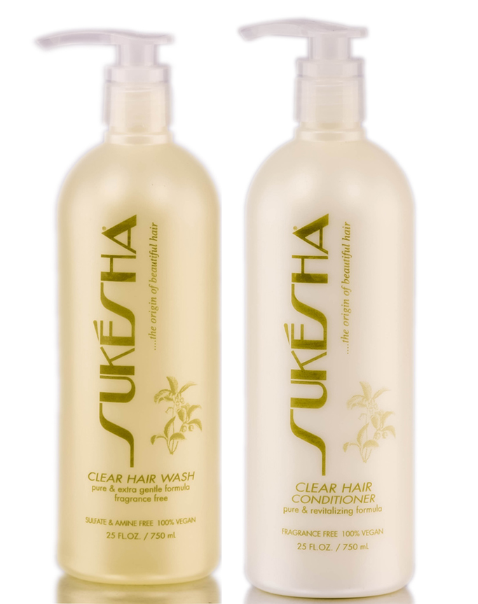 Sukesha Clear Hair Wash & Clear Hair Conditioner-image1 Sukesha Clear Hair Wash & Clear Hair Conditioner-image1