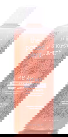 The Potted Plant Hemp Plums & Cream Body Wash