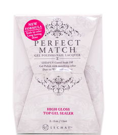Lechat Perfect Match High Gloss Top Gel Sealer Lechat Perfect Match High Gloss Top Gel Sealer