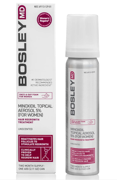 Bosley MD Women's Minoxidil 5% Rogaine Hair Regrowth Treatment-image1