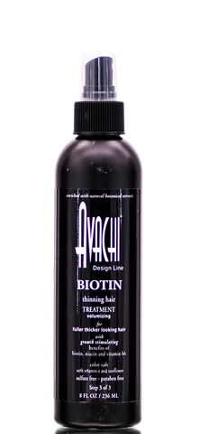 Avachi Design Line Biotin Thinning Hair Treatment Step 3