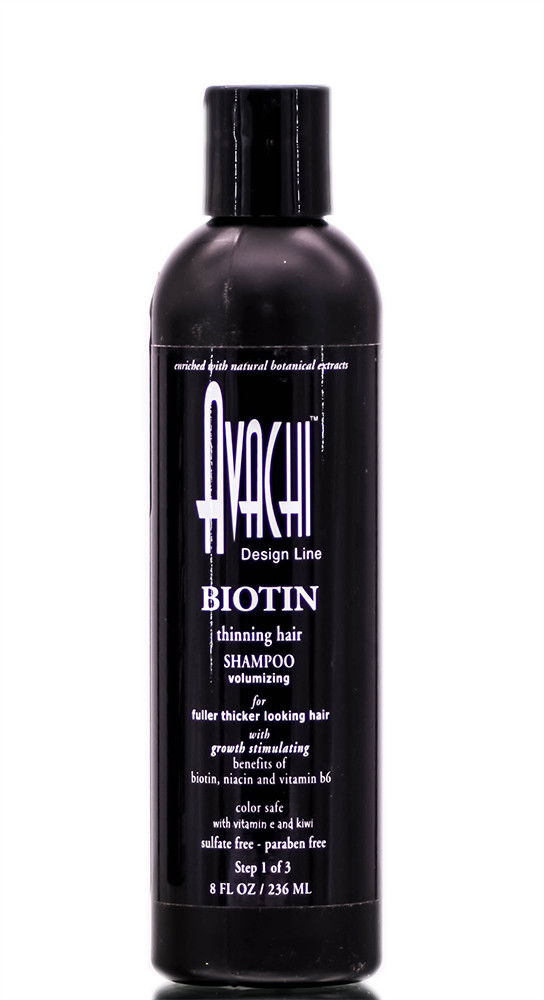 Avachi Design Line Biotin Thinning Hair Shampoo Step 1