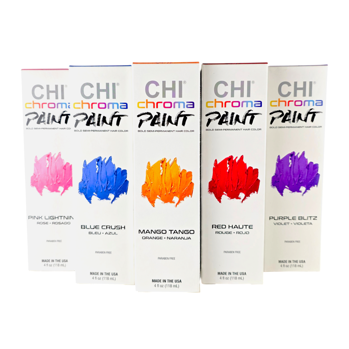 Chi Chroma Paint Bold Semi-Permanent Hair Color-image1 Chi Chroma Paint Bold Semi-Permanent Hair Color-image1