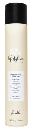 Milkshake Lifestyling Medium Hold Hairspray Flexible-image1 Milkshake Lifestyling Medium Hold Hairspray Flexible-image1
