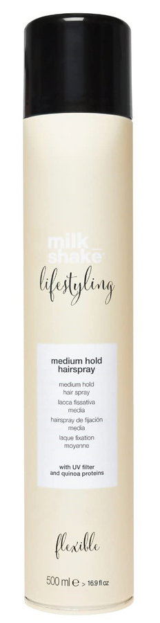 Milkshake Lifestyling Medium Hold Hairspray Flexible-image1