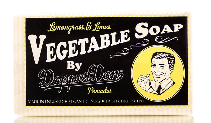 Dapper Dan Lemongrass & Limes Vegetable Soap