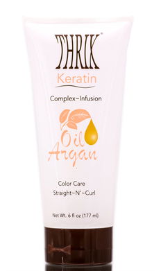 Thrix Keratin Oil Argan Color Care Straight-N-Curl Thrix Keratin Oil Argan Color Care Straight-N-Curl