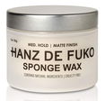 Hanz De Fuko Sponge Wax Med Hold Matte Finish