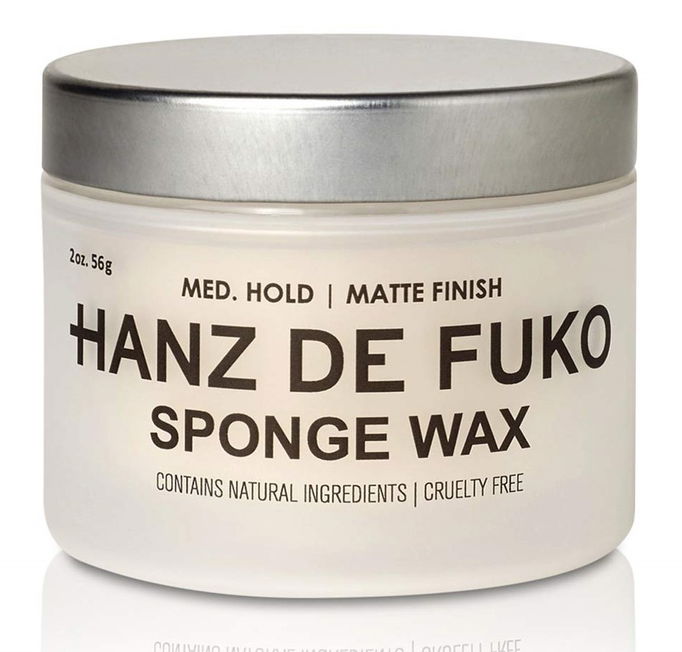 Hanz De Fuko Sponge Wax Med Hold Matte Finish