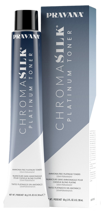 Platinum Spice, Pravana Chromasilk Demi-Permanent Platinum Toner