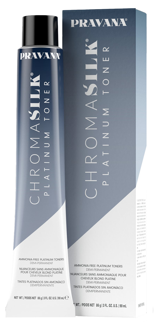Pravana Chromasilk Demi-Permanent Platinum Toner (3 oz)