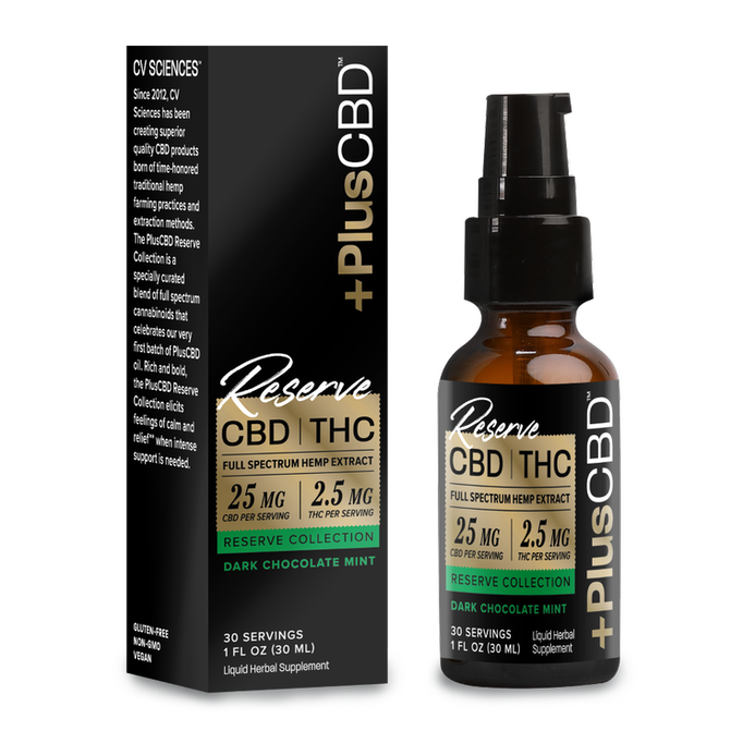 Plus +CBD Oil Reserve THC** Collection (1 oz)