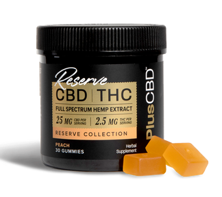 Plus +CBD Reserve THC** Collection 25MG Gummies