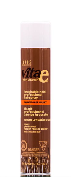 Zotos Pro Vita E Brushable Hold Professional Hairspray
