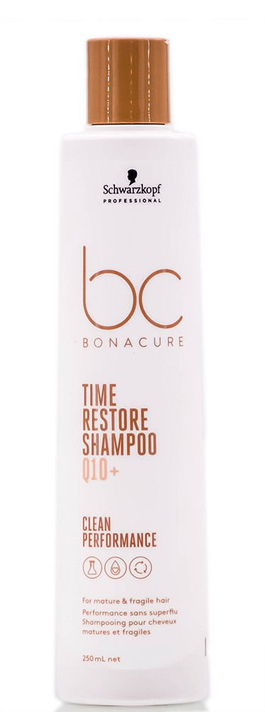 Schwarzkopf BC Q10 Time Restore Clean Performance Shampoo