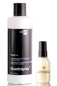 Oligo Quadraplex Phase III Hair Repairer & Express Blowout Mist