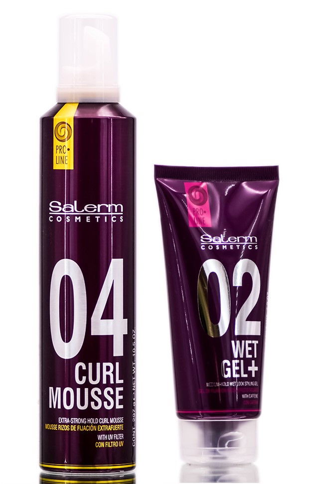 Salerm 04 Curl Mousse & 02 Wet Gel Plus