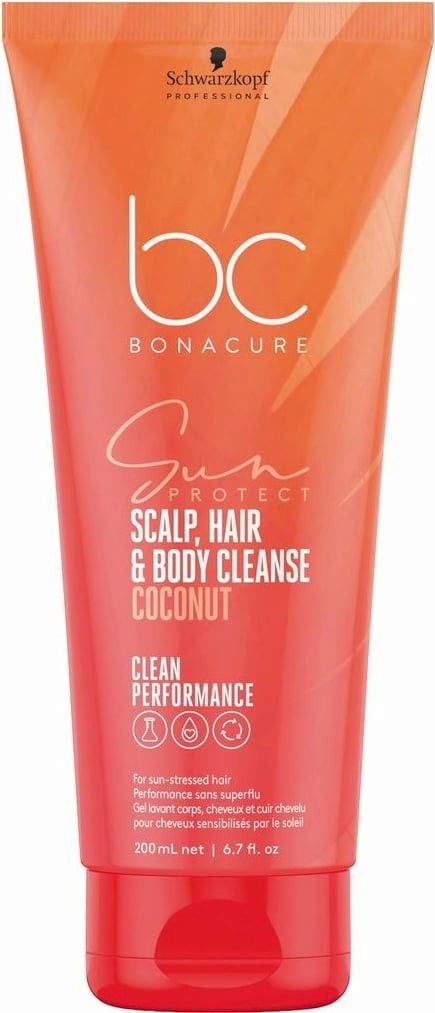 Schwarzkopf BC Sun Protect Scalp, Hair & Body Cleanse