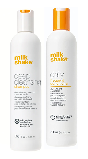 Milkshake Deep Cleansing Shampoo & Frequent Conditioner Milkshake Deep Cleansing Shampoo & Frequent Conditioner