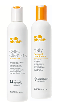 Milkshake Deep Cleansing Shampoo & Frequent Conditioner-image1 Milkshake Deep Cleansing Shampoo & Frequent Conditioner-image1