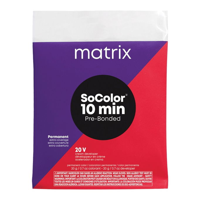 Matrix SoColor 10 Min Pre-Bonded Packet