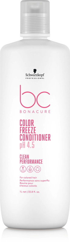 Schwarzkopf BC Bonacure Color Freeze Conditioner pH 4.5 Clean Performance-image1 Schwarzkopf BC Bonacure Color Freeze Conditioner pH 4.5 Clean Performance-image1