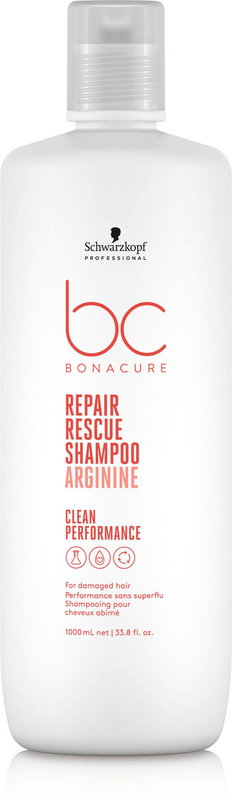 Schwarzkopf BC Rescue Shampoo Arginine Clean Performance-image1 Schwarzkopf BC Rescue Shampoo Arginine Clean Performance-image1