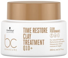 Schwarzkopf BC Time Restore Clay Treatment Q10+ Clean Performance-image1 Schwarzkopf BC Time Restore Clay Treatment Q10+ Clean Performance-image1