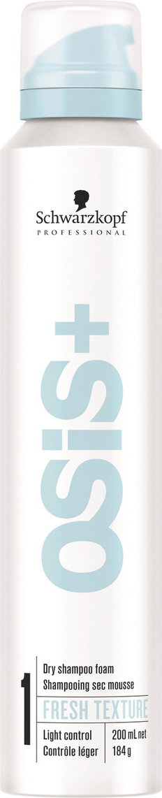 Schwarzkopf Osis+ Fresh Texture Dry Shampoo Foam-image1 Schwarzkopf Osis+ Fresh Texture Dry Shampoo Foam-image1