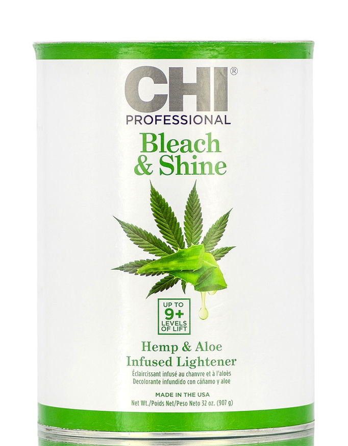Chi Bleach & Shine Hemp & Aloe Infused Lightener