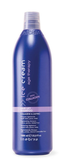 Inebrya Ice Cream Age-Therapy with Collagen Hair Lift Shampoo-image1 Inebrya Ice Cream Age-Therapy with Collagen Hair Lift Shampoo-image1