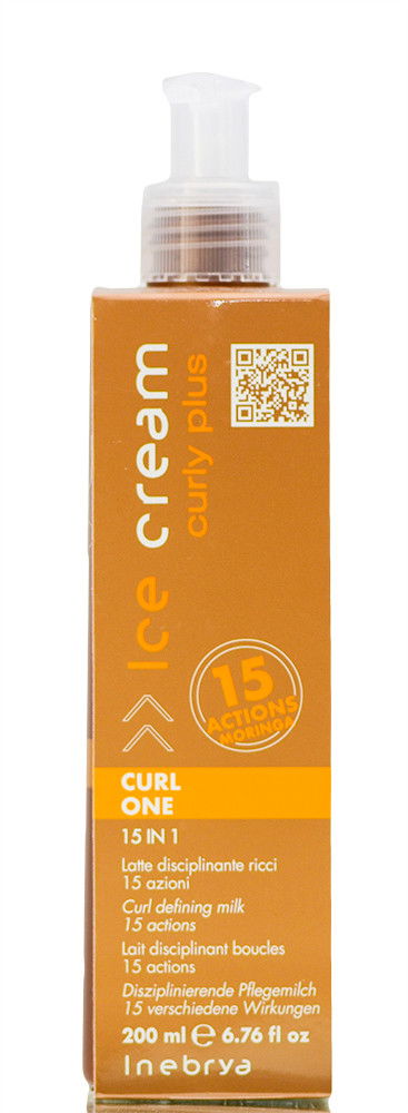 Inebrya Ice Cream Curly Plus 15 in 1 Milk