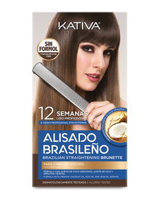 Kativa Brazilian Straightening Brunette Kit-image1