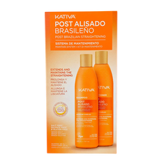 Kativa Post-Brazilian Straightening Shampoo and Conditioner Treatment-image2 Kativa Post-Brazilian Straightening Shampoo and Conditioner Treatment-image2