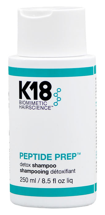 1.8 oz, K18 Biomimetic Hairscience Peptide Prep Detox Shampoo
