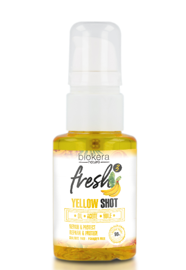 Salerm Biokera Natura Fresh Yellow Shot Oil Salerm Biokera Natura Fresh Yellow Shot Oil