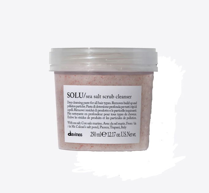Davines Solu Sea Salt Scrub Cleanser
