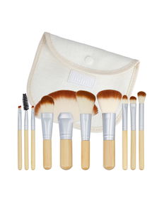 Tools For Beauty Mimo Bamboo Travel Size 10pc Set