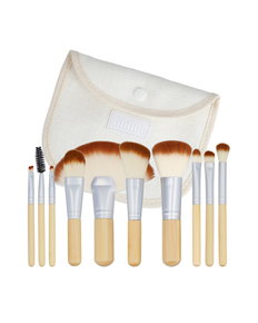 Tools For Beauty Mimo Bamboo Travel Size 10pc Set-image1 Tools For Beauty Mimo Bamboo Travel Size 10pc Set-image1