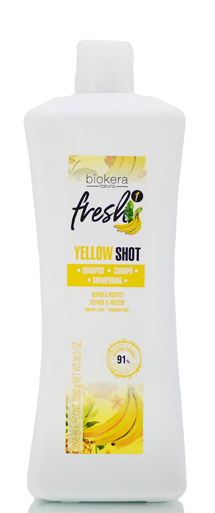 Salerm Biokera Natura Fresh Yellow Shot Shampoo-image1 Salerm Biokera Natura Fresh Yellow Shot Shampoo-image1