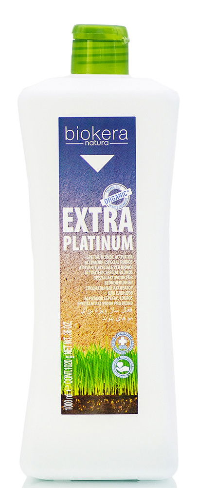 Salerm Biokera Natura Extra Platinum Special Blonde Activator