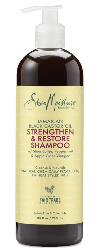 Shea Moisture Jamaican Black Castor Oil Strengthen & Restore Shampoo-image1 Shea Moisture Jamaican Black Castor Oil Strengthen & Restore Shampoo-image1