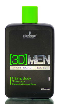 Schwarzkopf Professional 3D Men Hair & Body Shampoo