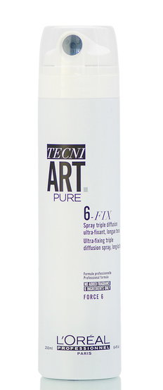 L'Oreal Tecni Art Pure 6-Fix Spray Triple Diffusion-image1 L'Oreal Tecni Art Pure 6-Fix Spray Triple Diffusion-image1
