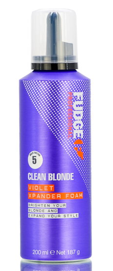 Fudge Professional Clean Blonde Violet Xpander Foam-image1