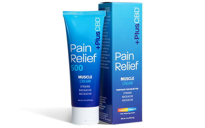 Plus+ CBD Pain Relief Muscle Cream-image1