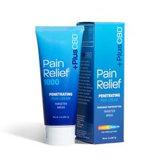 Plus +CBD Pain Relief Penetrating Pain Cream