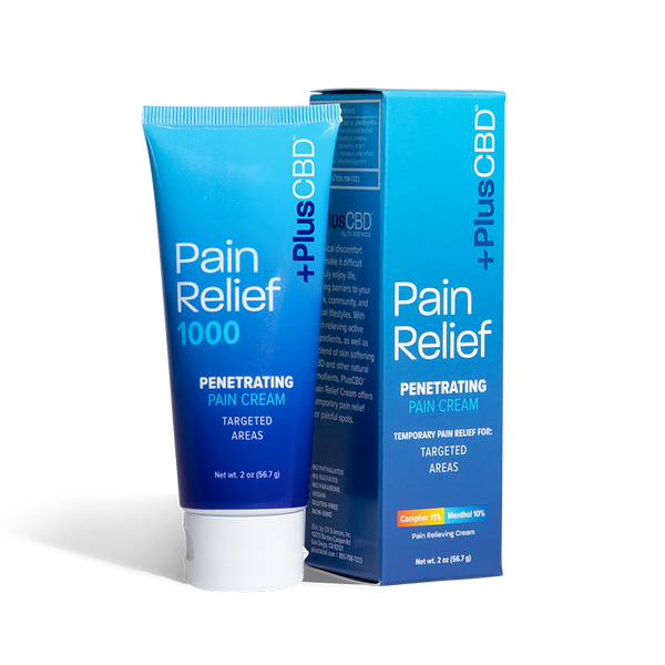 Plus +CBD Pain Relief Penetrating Pain Cream-image1