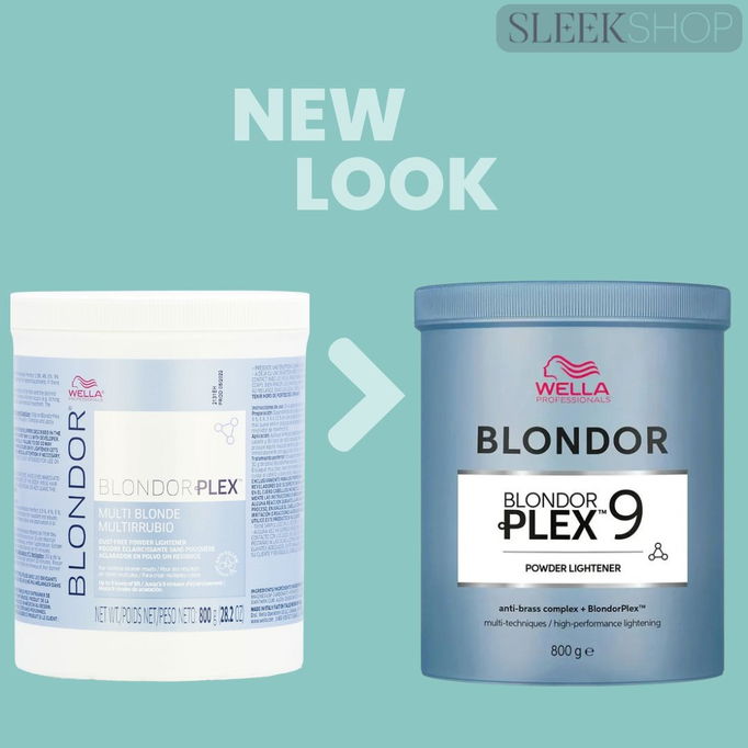 Wella Blondor Plex Multi-Blonde Dust-Free Lightener 9 Levels of Lift