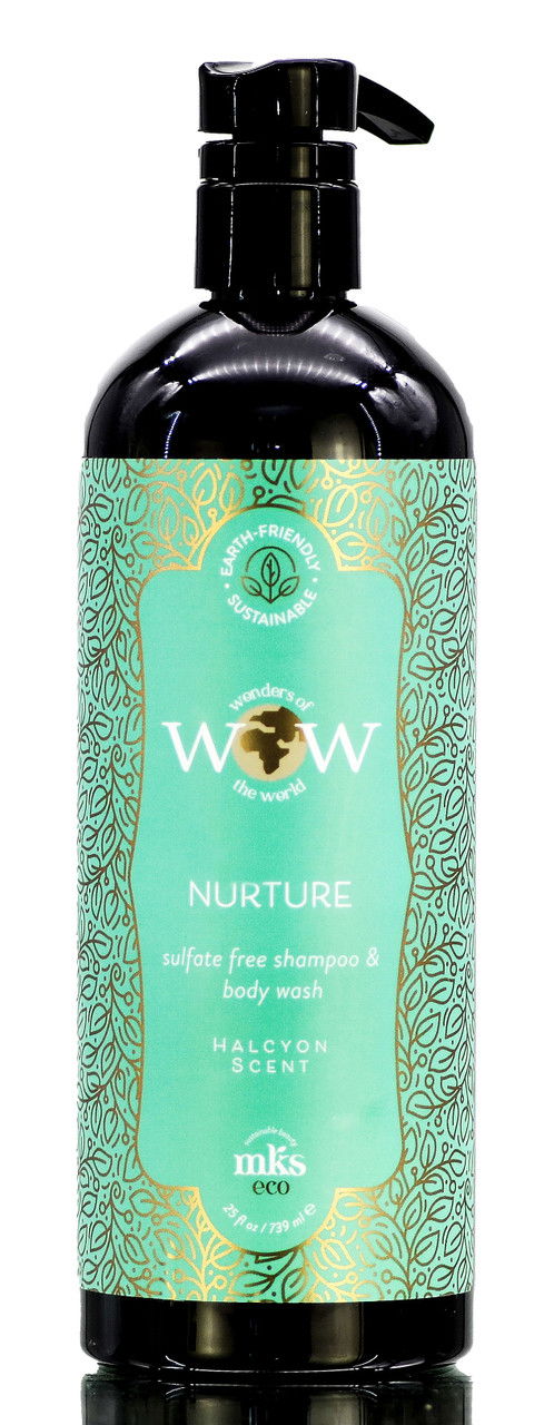 Earthly Body MKS eco WOW Nurture Sulfate Free Shampoo & Body Wash